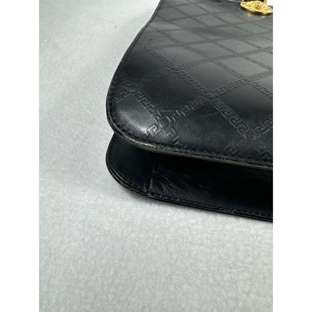 Versace Black and Gold Women's Bag - Picture 7 of 13